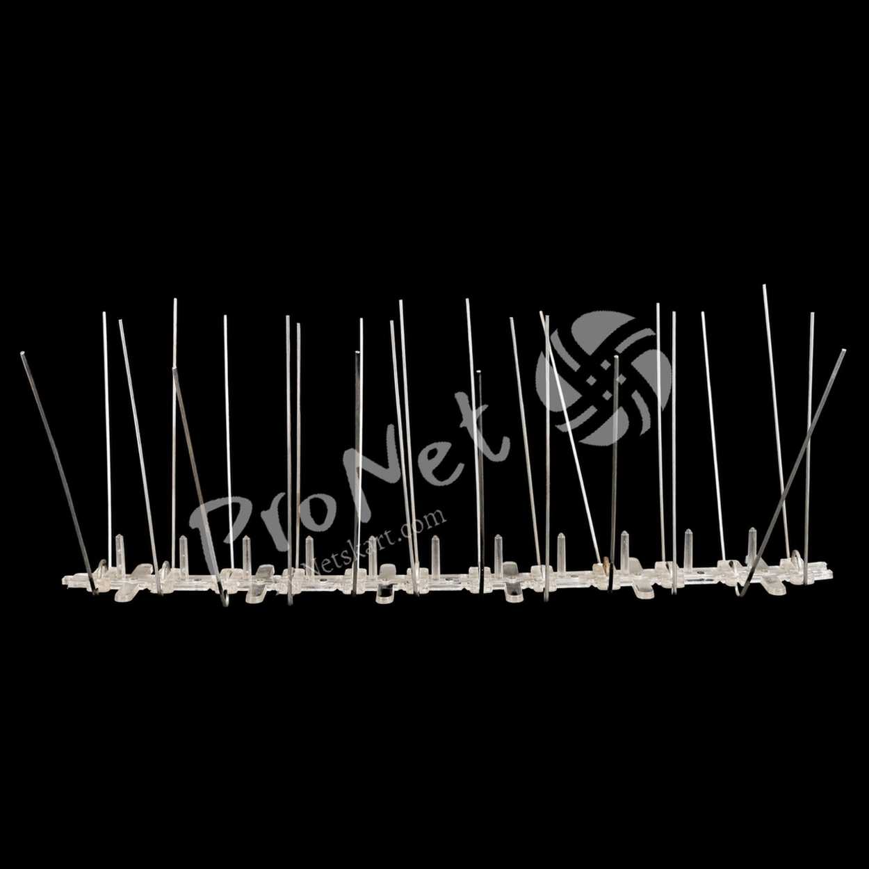 ProNet® Stainless Steel Bird Spikes Pigeon Control Spikes, Polycarbonate Base - Image 4