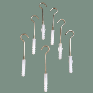 Stainless Steel J Hooks With Roll Plug